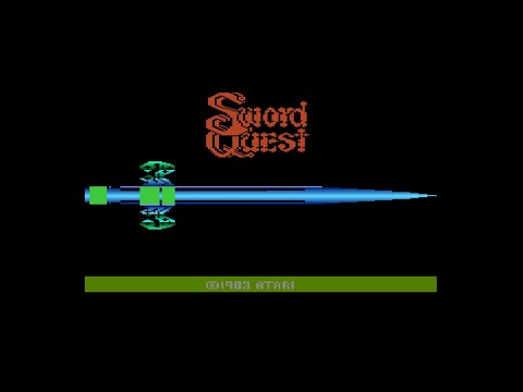 Atari Anthology - PS2 - Swordquest: WaterWorld - Full Playthrough