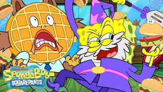 Download lagu 3 HOURS of SpongeBob's Craziest Food Shenanigans 🍔 | SpongeBob mp3