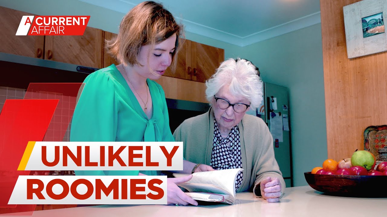 Unlikely pair benefits from unique solution to the housing crisis | A Current Affair