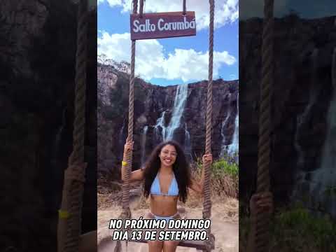 excursão ECOTRILHAS GOIÁS salto de Corumbá GO