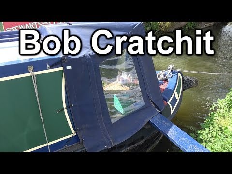 118. Cleaning and re-waterproofing my narrowboat canvas cratch cover.