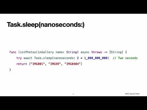 The Swift Programming Language Book: Concurrency - The Video Version