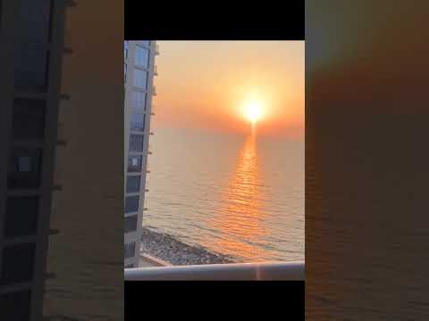 #sunsetview #dubaisunset #beach