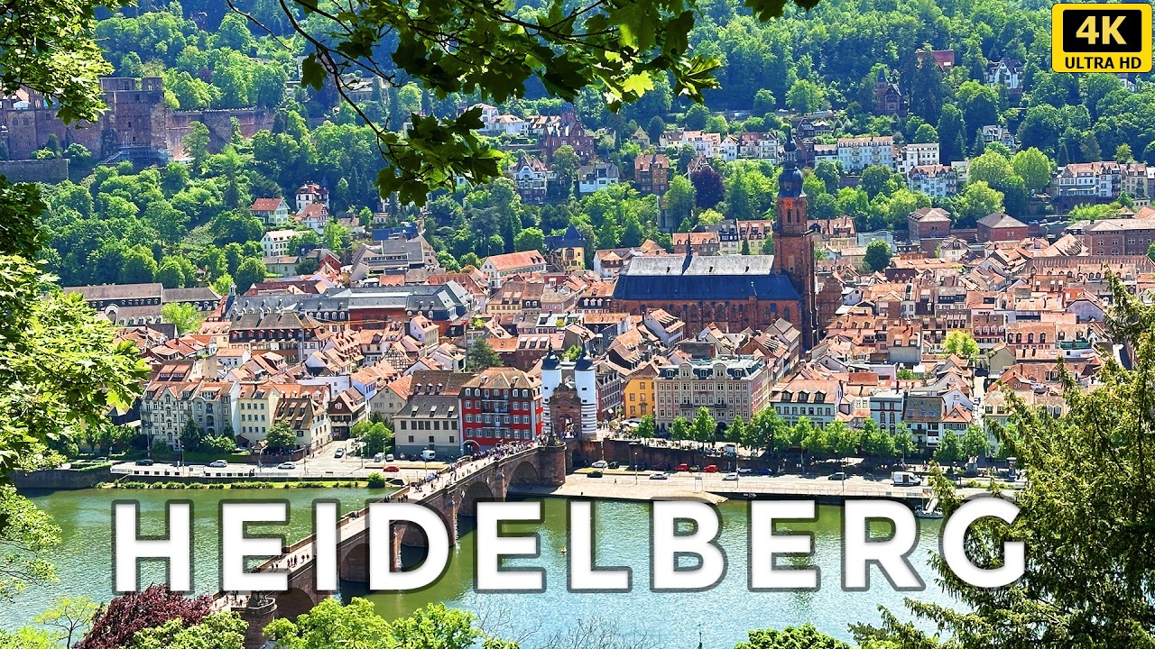 Heidelberg, Germany | The Most Beautiful City in Europe | Walking Tour 4K UHD