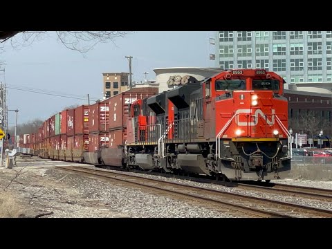 Tons of RS3L on CN 8953 Tugging Huge Q116 into Moterm