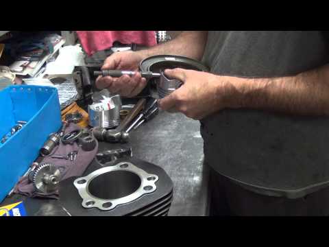1984-99 80ci #101 evolution piston fitting and cylinder honing Harley FXR Dyna softail FLH FLT