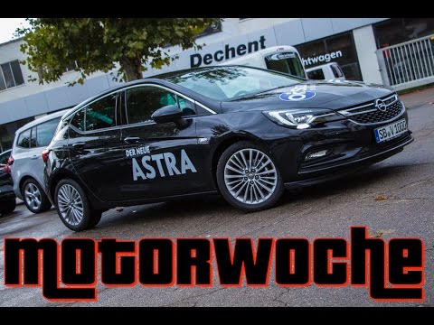 MotorWoche | Opel Astra K 1.4 Turbo | Test | German | Deutsch