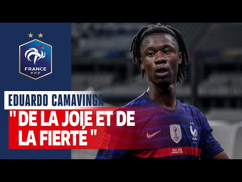 La réaction d'Eduardo Camavinga, Equipe de France I FFF 2020