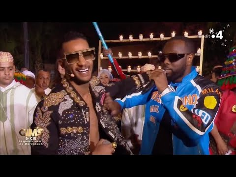 Maître Gims & Mohamed Ramadan - محمد رمضان وميتر جيمس على التلفزيون الفرنسي من حفل مراكش