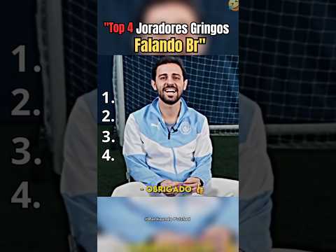 Rankeando Momentos de Jogadores Gringos falando Br #shorts #futebol
