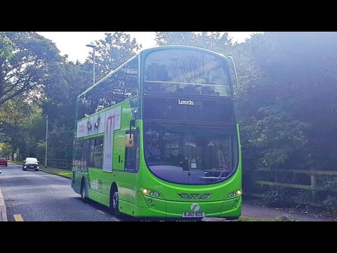 Route 33 First Leeds Volvo B5LH Wright Eclipse Gemini 2 39205 = BJ60 BZE