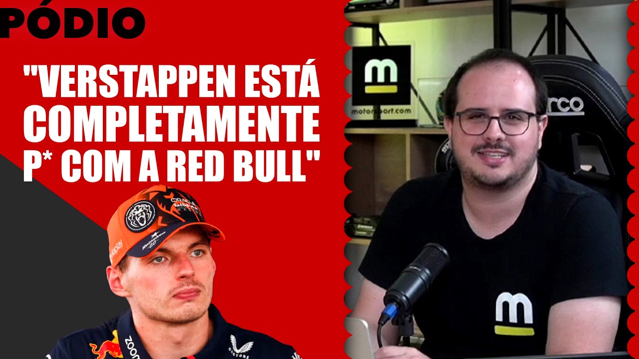 Verstappen "PARA ALÉM DO DESESPERO" com a RBR, mesmo com P2 na Hungria