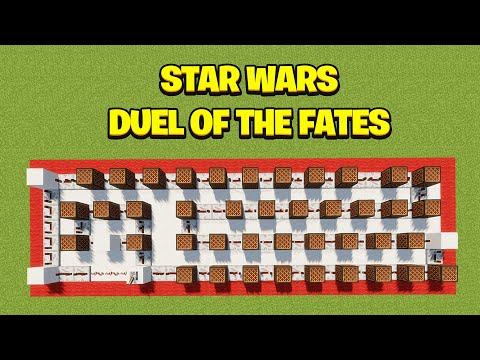Star Wars "Duel Of The Fates" Note Blocks Tutorial