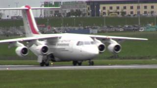 preview picture of video 'City Jet Avro RJ85 Arrival/Departure Cork'