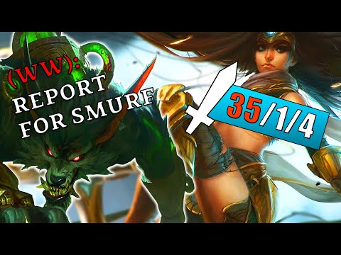 SMURFARE CON UMILTÀ - League of Legends ITA #2603