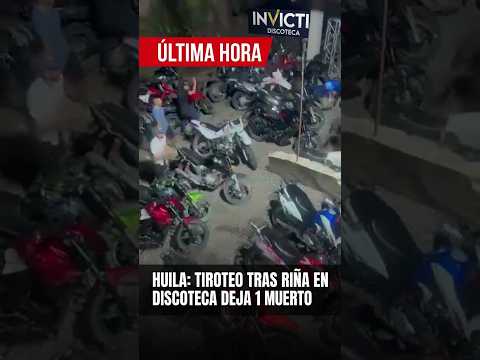 COLOMBIA, SALADOBLANCO | VIOLENCIA REGISTRADA EN ESTABLECIMIENTO DE HUILA