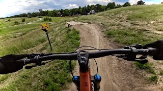 Hill and Prairie Loops at local Denver MTB park.