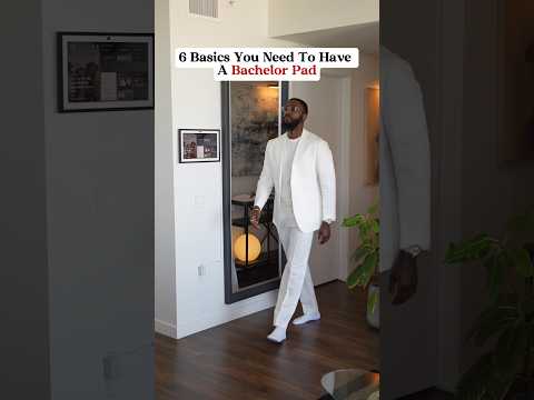 Bachelor pad essentials