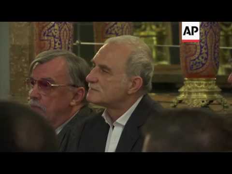 Memorial held for famous actor in Belgrade