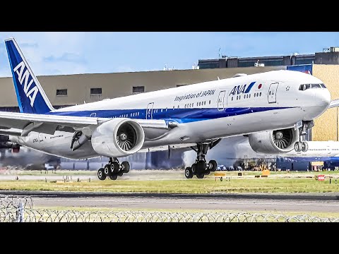 30 SMOOTH Afternoon LANDINGS at HEATHROW | London Heathrow Plane Spotting [LHR/EGLL]