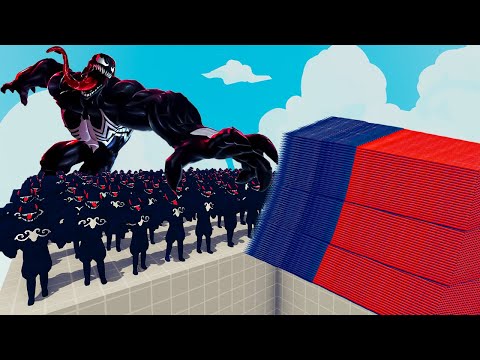 200x VENOM + 1x GIANT vs EVERY GOD - Totally Accurate Battle Simulator TABS