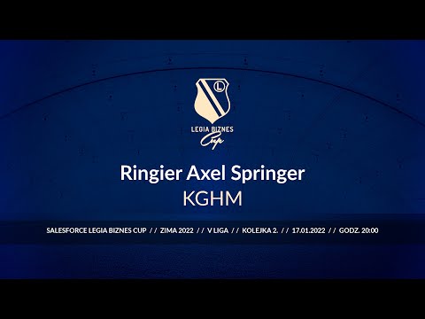 Skrót spotkania Ringier Axel Springer - KGHM ( Legia Biznes Cup Zima 2022 )