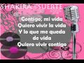 Shakira - Suerte (Letra al Español) 