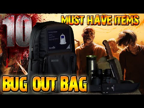 10 MUST HAVE items to Survive the Zombie Apocalypse - Bug Out Bag