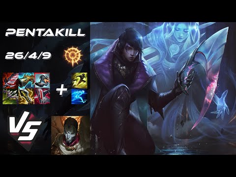 BOTTOM Aphelios vs Jhin [PENTAKILL] - NA Grandmaster Patch 25.24
