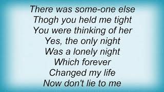 Arabesque - The Only Night Was A Lonly Night Lyrics