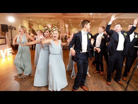 The Office Inspired Unique Wedding Reception Introductions {taylor + randy} NJ Wedding Video