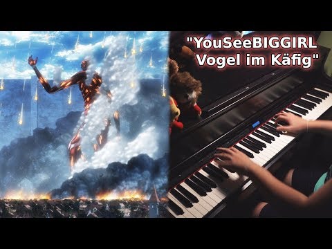 Shingeki no Kyojin 3 Part 2 EP 3 OST - Apple Seed + YouSeeBIGGIRL (Piano & Orchestral Cover)