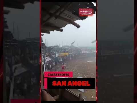 VENDAVAL EN SAN ÁNGEL MAGDALENA.