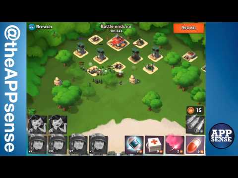 Breach (22) Single Player Island - Boom Beach Walkthrough