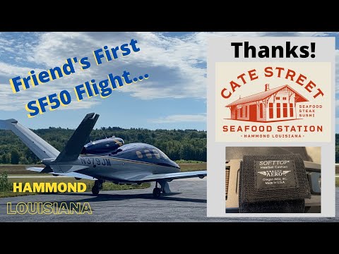 First SF50 Vision Jet Flight, Louisiana Friends, Horse Racing and Good Times