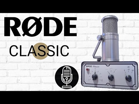 RODE Classic Large Diaphragm 1995 Multipattern Tube Condenser Microphone 1990s - Nickel image 11