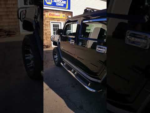 Hummer H2 walk around