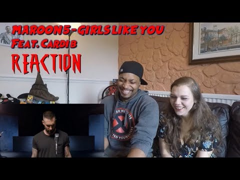 Couple React to Maroon 5 - Girls Like You ft Cardi B | Reaction