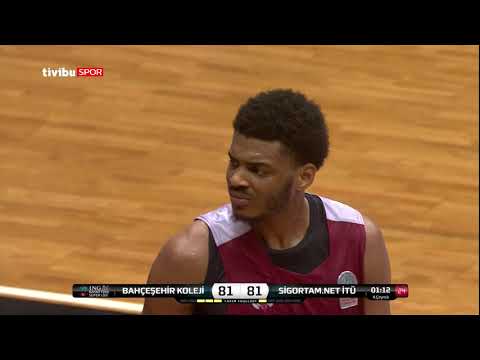 Maç Özeti:Bahçeşehir Koleji - Sigortam.Net İTÜ BB 13.Hafta Maç Özeti