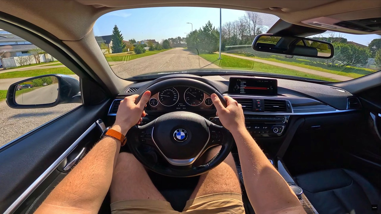 BMW F30 320D LCI 140KW 2016 Luxury Line | 4K POV Test ...