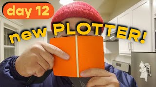 New PLOTTER Mini 5 📙 December Daily Day 12 Vlog