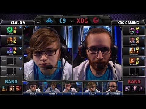 Cloud9 vs XDG | 2014 NA LCS Spring split S4 W4D1 G1 | XDG vs Cloud 9 full game HD | C9 vs XDG