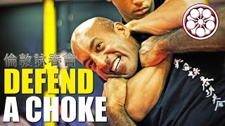 REAR Naked CHOKE Defence | How to Fight Someone Stronger than You