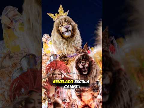 Revelado Escola campeã do Carnaval de São Paulo #carnaval #noticias #viradouro #riodejaneiro