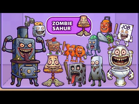 Merge Fellas Italian ZOMBIE SAHUR Brainrot | New Mode Maker - Max Level Gameplay