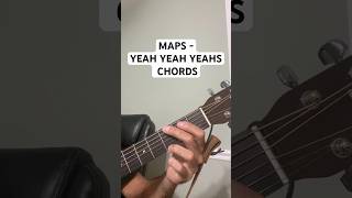 Chords to Play "Maps" by Yeah Yeah Yeahs on Guitar - Easy #Guitar Chords #Tutorial #learnguitar