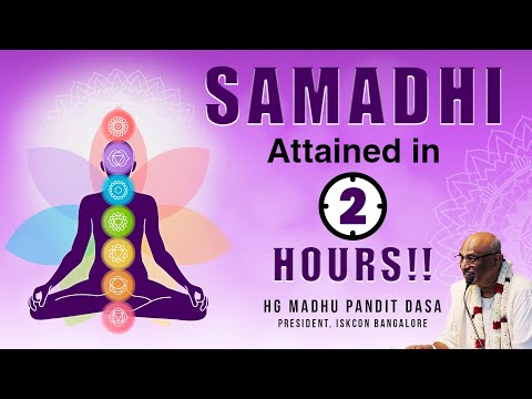 Samadhi In Bhakthi Yoga I Sri Madhu Pandit Dasa I SB 4.9.30 I 02.02.2022