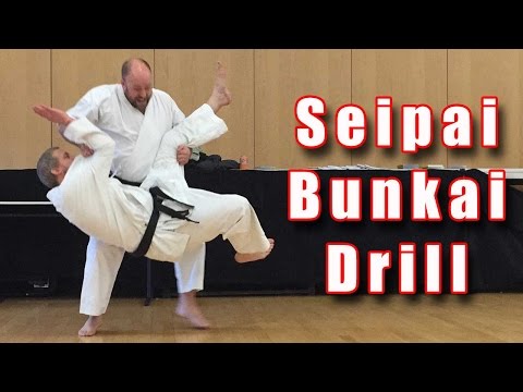 Practical Kata Bunkai: Seipai from the start to the slam