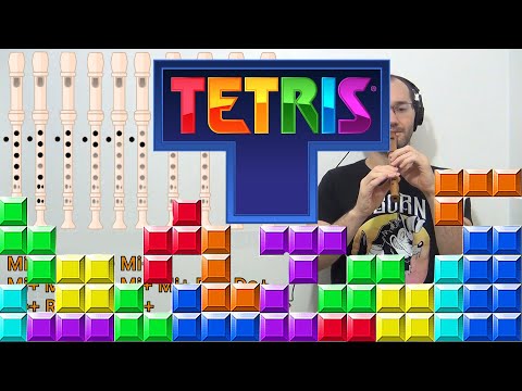 Tetris Theme - Flauta Dulce - Tutorial con notas