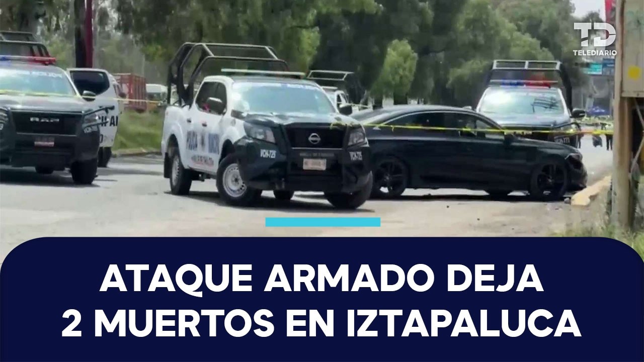 Ataque armado sobre la México-Puebla deja dos muertos en los límites de Valle de Chalco e Ixtapaluca